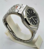 Audemars Piguet Royal Oak Jumbo Black Steel Swiss Automatic Watch - Image 5