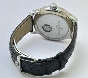 Ulysse Nardin Classico Steel Black Leather Strap Swiss Automatic Watch - Image 7