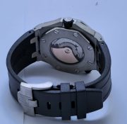Audemars Piguet Diver Black Rubber Strap Swiss Automatic Watch - Image 7