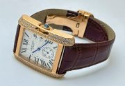 Cartier Tank MC Rose Gold Diamond Swiss ETA Automatic Watch - Image 6