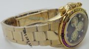Rolex Cosmograph Daytona Rainbow Jewels Swiss ETA 7750 Valjoux Movement Watch - Image 12