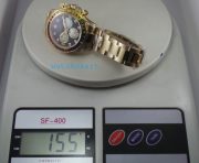 Rolex Cosmograph Daytona Rainbow Jewels Swiss ETA 7750 Valjoux Movement Watch - Image 13