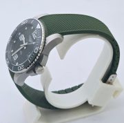 Longines Hydroconquest Green Rubber Strap Swiss Automatic Watch - Image 4