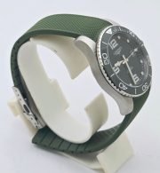 Longines Hydroconquest Green Rubber Strap Swiss Automatic Watch - Image 5