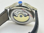 Patek Philippe GMT Annual Calendar Sun Moon Diamond Bezel Black Dial Swiss Automatic Watch - Image 8