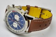 Breitling Top Time Shelby Cobra Leather Strap Watch - Image 6