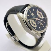 Tag Heuer Grand Carrera Calibre 17 Leather Strap Swiss ETA 7750 Valjoux Movement Automatic Watch - Image 5