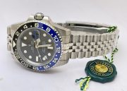 Rolex GMT Master ii BATMAN Jubilee Bracelet Swiss ETA 7750 Valjoux Movement Watch - Image 6