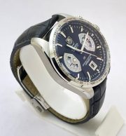 Tag Heuer Grand Carrera Calibre 17 RS 2 Leather Strap Steel Watch - Image 5