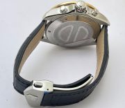 Tag Heuer Grand Carrera Calibre 17 Black Rose Gold Leather Strap Watch - Image 7