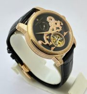 Vacheron Constantin Traditionnelle GMT Tourbillon Dragon Swiss Automatic Watch - Image 5