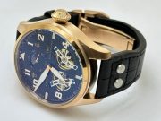 I W C Big Pilot Double Tourbillon Black Rose Gold Swiss Automatic Watch - Image 6