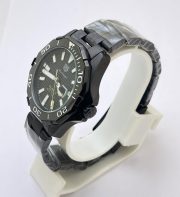 TAG Heuer Aquaracer Calibre 5 Full Black Swiss Automatic Watch - Image 4