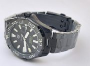 TAG Heuer Aquaracer Calibre 5 Full Black Swiss Automatic Watch - Image 6