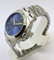 Panerai Marina Blue Steel Bracelet Swiss ETA Automatic Watch - Image 4