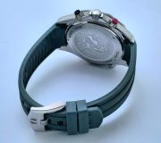 Omega Seamaster 300 Diver Green Chronograph Rubber Strap Watch - Image 7
