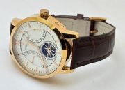 Vacheron Constantin Patrimony Day Date Tourbillon Leather Strap Swiss Automatic Watch - Image 6