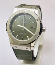 Hublot Vendom Classic Steel Grey Leather Strap Swiss Automatic Watch - Image 3