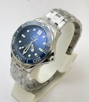 Omega Seamaster 50th Anniversary Limited Edition Blue Swiss Automatic Watch - Image 4