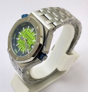 Audemars Piguet Diver Steel Bracelet Green Swiss Automatic Watch - Image 4