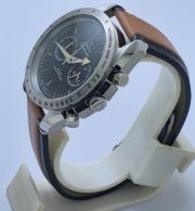 Omega Speedmaster 57 Co-Axial Master Chronometer Chronograph Brown Strap Watch - Image 4