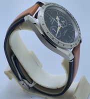 Omega Speedmaster 57 Co-Axial Master Chronometer Chronograph Brown Strap Watch - Image 5