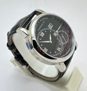 A. Lange & Shone Grand Lange 1 Steel Black Swiss Automatic Watch - Image 5