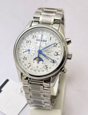 Longines Master Collection Steel Bracelet Swiss ETA 7750 VALJOUX Automatic Watch - Image 3