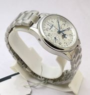 Longines Master Collection Steel Bracelet Swiss ETA 7750 VALJOUX Automatic Watch - Image 5