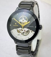 Rado Diaster Open Heart Full Black Swiss Automatic Watch - Image 3