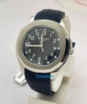 Patek Philippe Aquanaut Black Rubber Strap Swiss Automatic Watch - Image 3