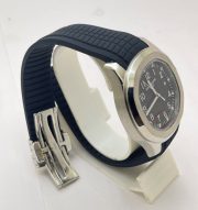 Patek Philippe Aquanaut Black Rubber Strap Swiss Automatic Watch - Image 5