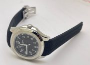 Patek Philippe Aquanaut Black Rubber Strap Swiss Automatic Watch - Image 6