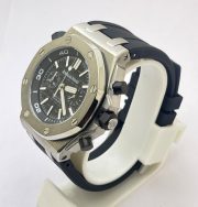 Audemars Piguet Diver Chronograph Steel Black Watch - Image 4