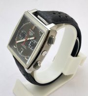 Tag Heuer Monaco Caliber 12 Grey Watch - Image 4