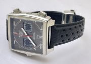 Tag Heuer Monaco Caliber 12 Grey Watch - Image 6
