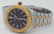 Audemars Piguet Royal Oak Dual Tone Black Swiss Automatic Watch - Image 6