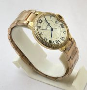 Cartier Ballon Bleu Rose Gold Jewel Bezel Watch - Image 5