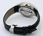 Longines Master Collection Black Steel 2 Leather Strap Swiss Automatic Watch - Image 7
