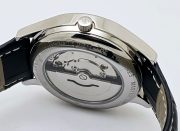 Longines Master Collection Black Steel 2 Leather Strap Swiss Automatic Watch - Image 8