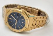 Audemars Piguet Royal Oak Rose Gold BLUE Swiss Automatic Watch - Image 6