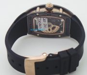 Richard Mille Limited Edition Black Ladies SWISS ETA 7750 Valjoux Movement Watch - Image 7