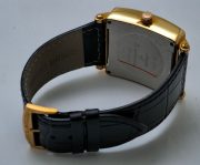 Franck Muller Square Master Rose Gold Color Dreams Leather Strap Watch - Image 7