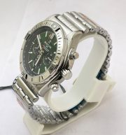 Breitling Chronomat B01 42 Green Steel Watch - Image 4