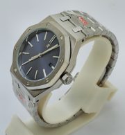 Audemars Piguet Royal Oak Jumbo Blue Steel Swiss Automatic Watch - Image 4