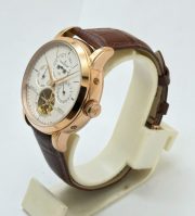 Jaeger Le Coultre Master Grande Tradition Tourbillon Cylindrique Quantieme White Perpetuel Swiss ETA Automatic Watch - Image 4