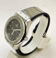 Hublot Vendom Classic Steel Grey Strap Swiss Automatic Watch - Image 4