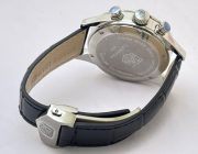 Tag Heuer Carrera Calibre 1887 Chronograph Black Leather Strap Watch - Image 7