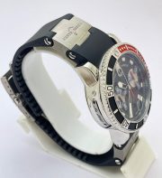 Ulysse Nardin Maxi Marine Diver Chronograph Rubber Strap Swiss ETA 7750 Valjoux Automatic Movement Watch - Image 5