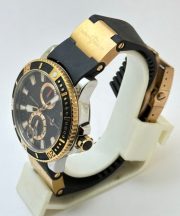 Ulysse Nardin Marine Diver Rose Gold Swiss ETA 7750 Valjoux Automatic Movement Watch - Image 4